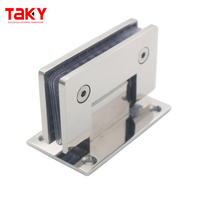 560g Chrome Plated Wall to Glass Hinge Sliding Shower Door Hinge for 8-12mm Glass
