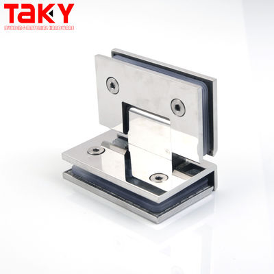 Good price Stainless Steel Hinge Clamp Glass to Glass Bisagra Ducha para Vidrio for 8-12mm Glass online