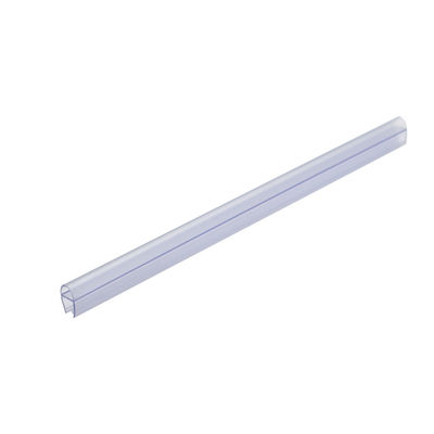 Prezzo buono Colore super chiaro 6-12 mm Eco-co-estruso PVC sigillo della porta della doccia per porta di vetro in linea