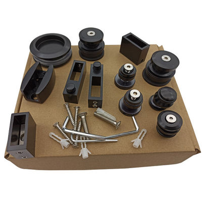 8-12MM Clear Color Sliding Shower Door Hardware with SS304 Tempered Glass Accessories