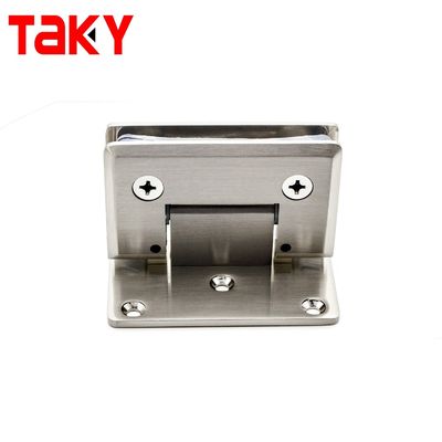 Sliver Chrome Finish Shower Door Hinges for Foldable Glass Door Excellent Value