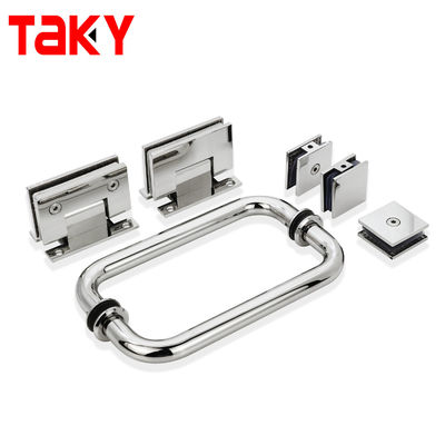 Good price Stainless Steel Shower Hinge in PSS/Matt Black/Stain Finish for Shower Door Hardware online