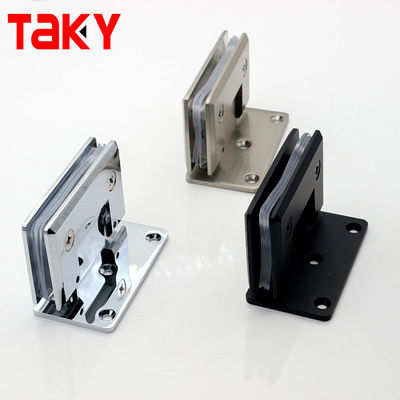 8-12 mm Toughened Glass Shower Door Hinge in Solid Brass Material for Hotel Bathroom