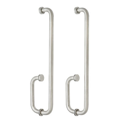 Chinese Design Style Stainless Steel Shower Room Glass Door Handle for Door Pull Handle