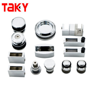 Factory Frameless Glass Hanging Shower Glass Doors Fittings Sliding Door Fittings
