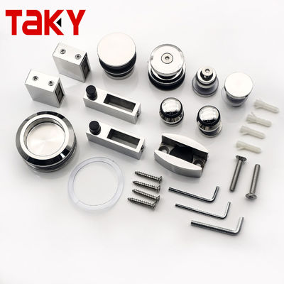 Stainless Steel 304 Frameless Shower Glass Doors Fittings Shower Room Sliding Door Roller Set