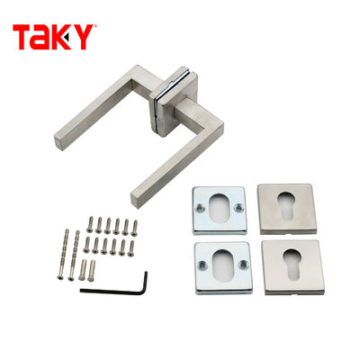 Custom Stainless Steel Shower Glass Door Handle Modern Design