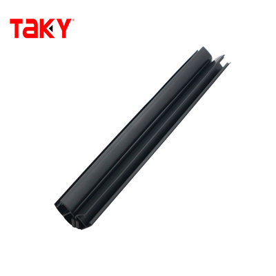 Clear Bottom PVC Shower Door Seal Strip 8-10mm Weatherproof