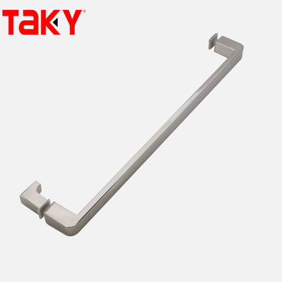 Customizable SS304 Glass Door Handle with Modern Design for Shower and Bathroom Towel Bar