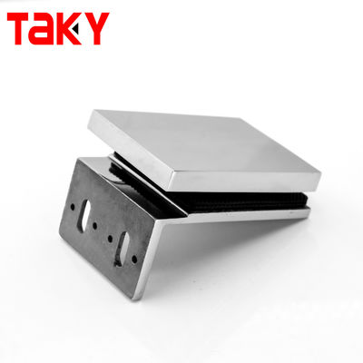Good price Modern Design Stainless Steel Wall to Glass Corner Clamp Brackets Glass Door Clamps Shower Glass Door Hinge
 online