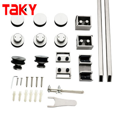 Door Hanging Sliding Door Kit Stainless Steel Shower Glass Sliding Door System