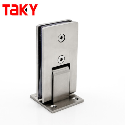 90 Degree Wall to Glass Glass Hinge Stainless Steel Glass Door Hinge Material Glass Shower Hinge