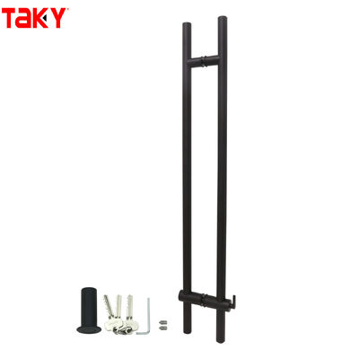 Good price Modern Style Stainless Steel H Type Locking Glass Door Handle for Shower and Home Use online