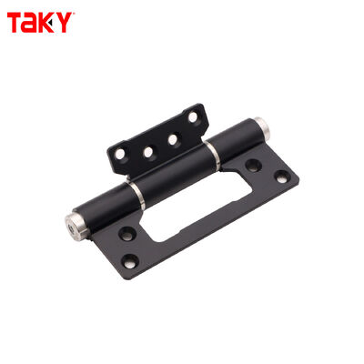 Aluminium Hydraulic Silent Bearing Door Flat Open Hardware Wooden Door Hinge