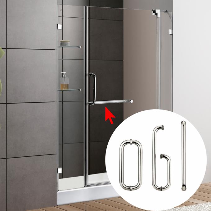 Stainless Steel Door Window Handles for Glass Shower Cabin Customized or OEM Service 5