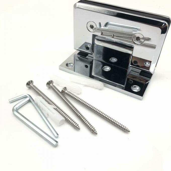90 Degree Chrome Plate Brass Glass Shower Door Hinge the Ultimate Choice for Fashion 4
