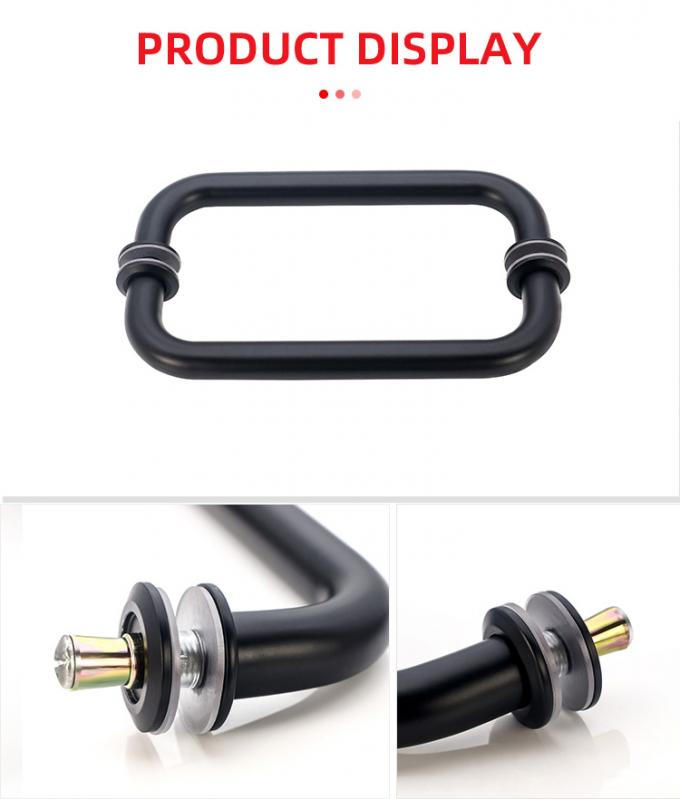 Modern Design Style Vertical Stainless Steel Pull Handle for Shower Door and Main Door 4