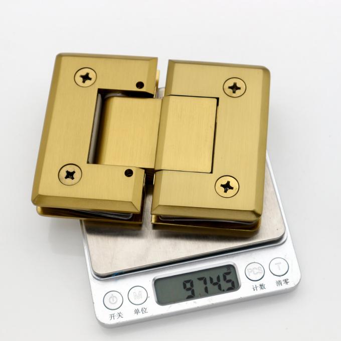 Modern Design 180 Degree Brass or Stainless Steel Glass Hardware Bathroom Door Shower Lifting Hinge 6